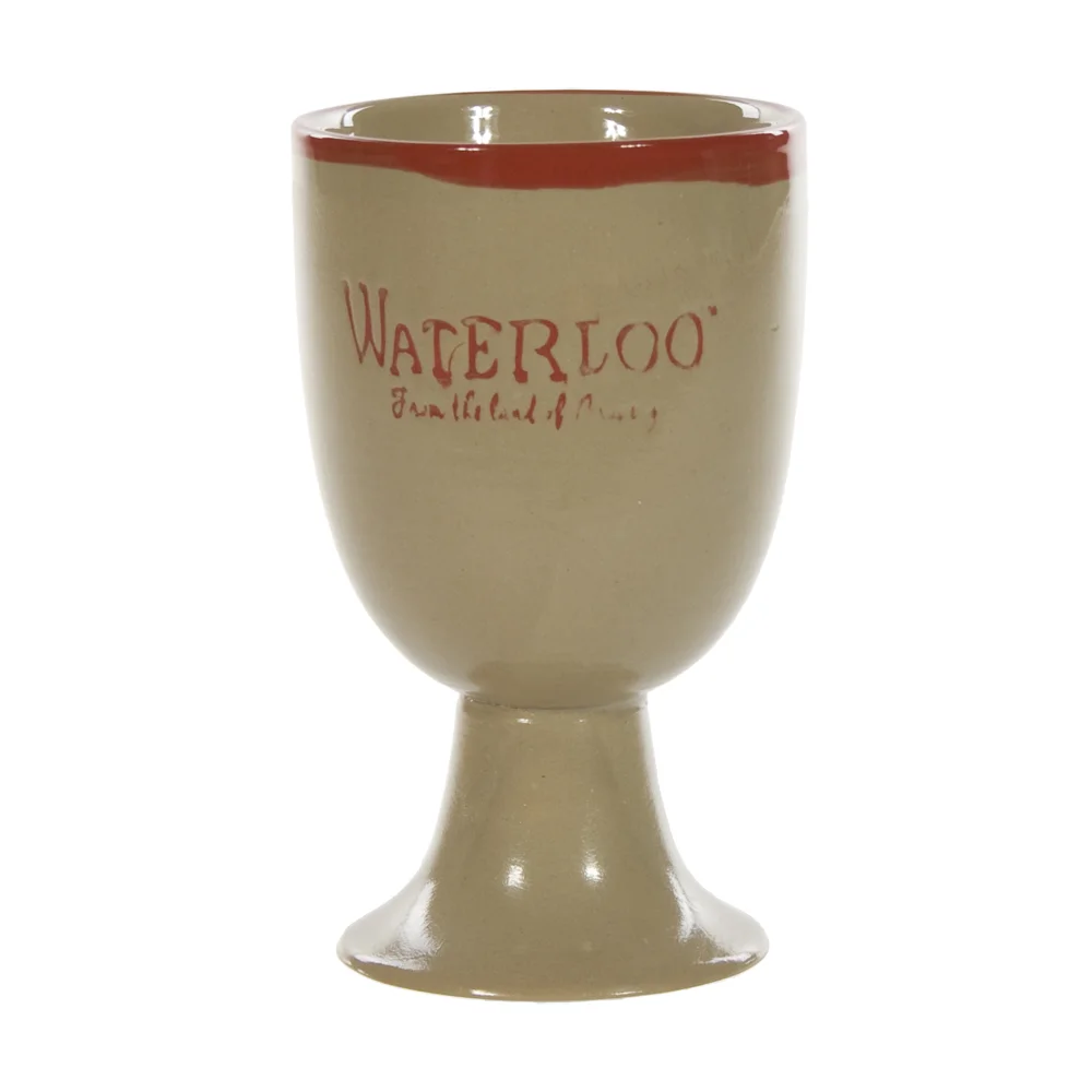 Glas Waterloo terra cotta  Stuk