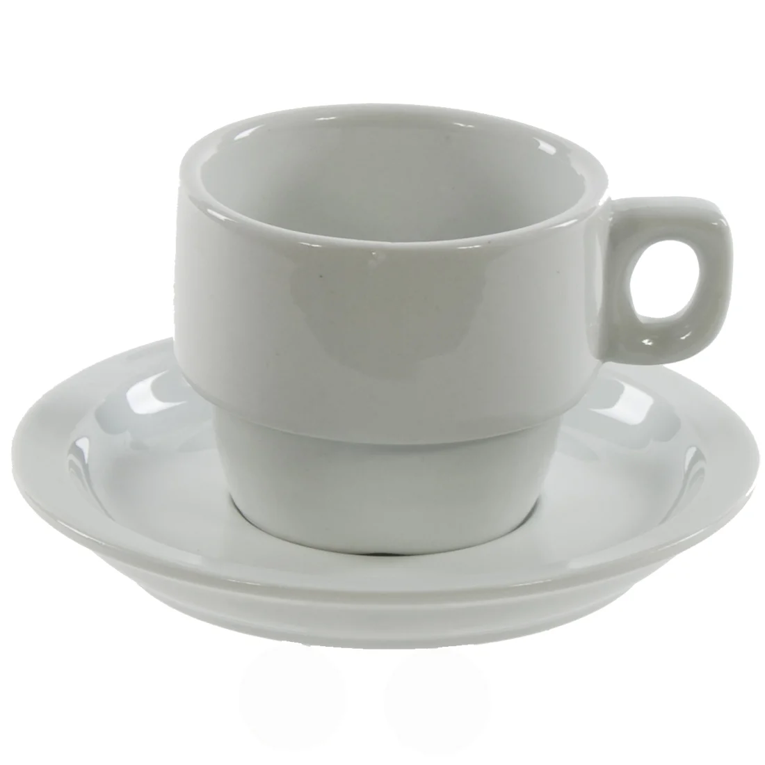 Koffietas + ondertas bak 25 stuks  Bak 25st