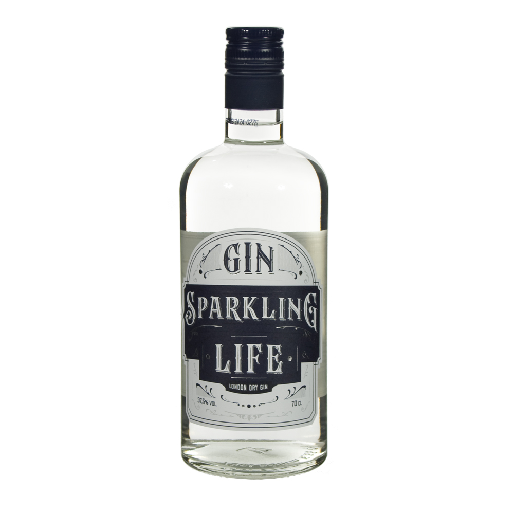 London Dry Gin Sparkling Life 37,5°  70 cl