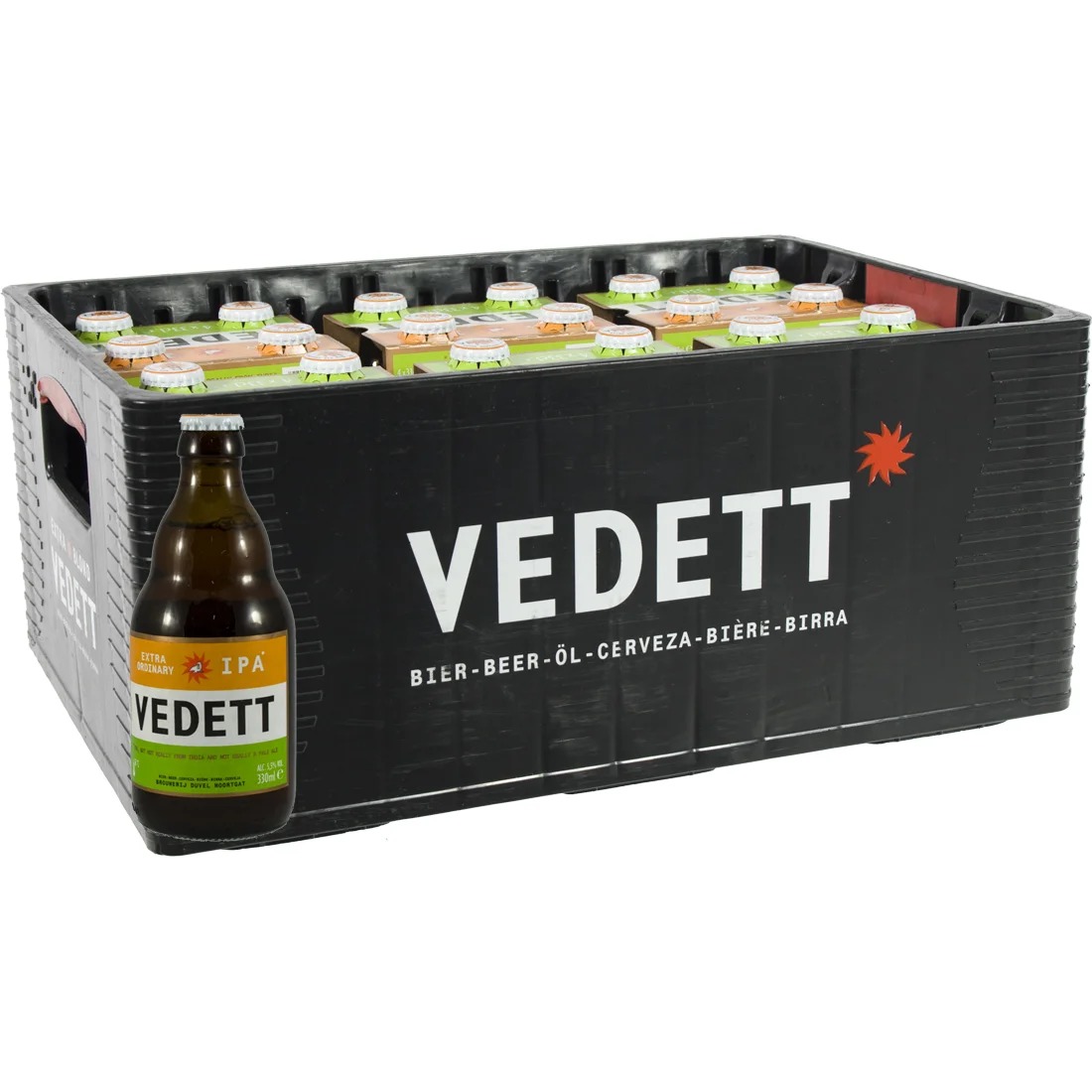 Vedett IPA  Goud/Blond  33 cl  Bak 24 st