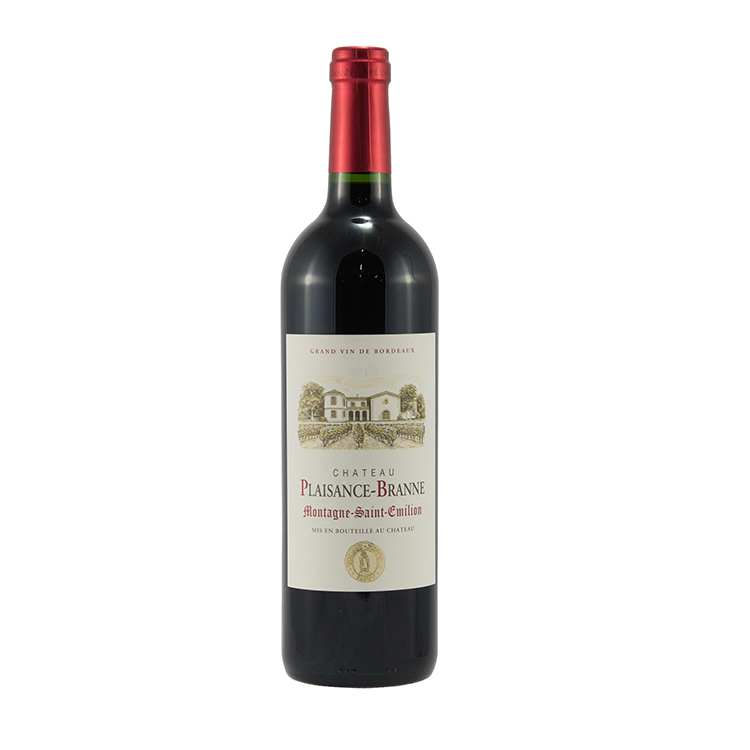 Chat. Plaisance-Branne  Rood  75 cl  Fles