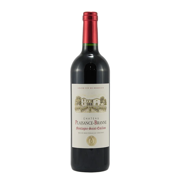 Chat. Plaisance-Branne  Rood  75 cl  Fles