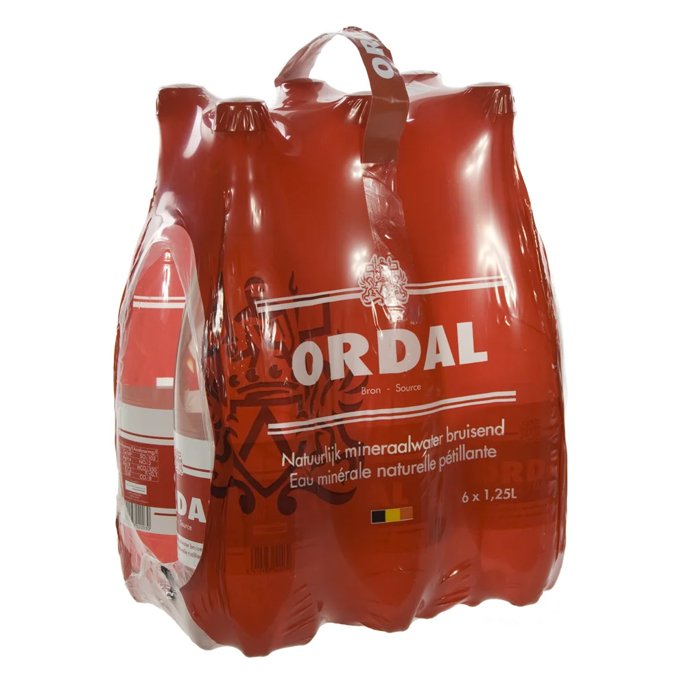 Ordal Water PET  Bruis  1,25 liter  Pak  6 st