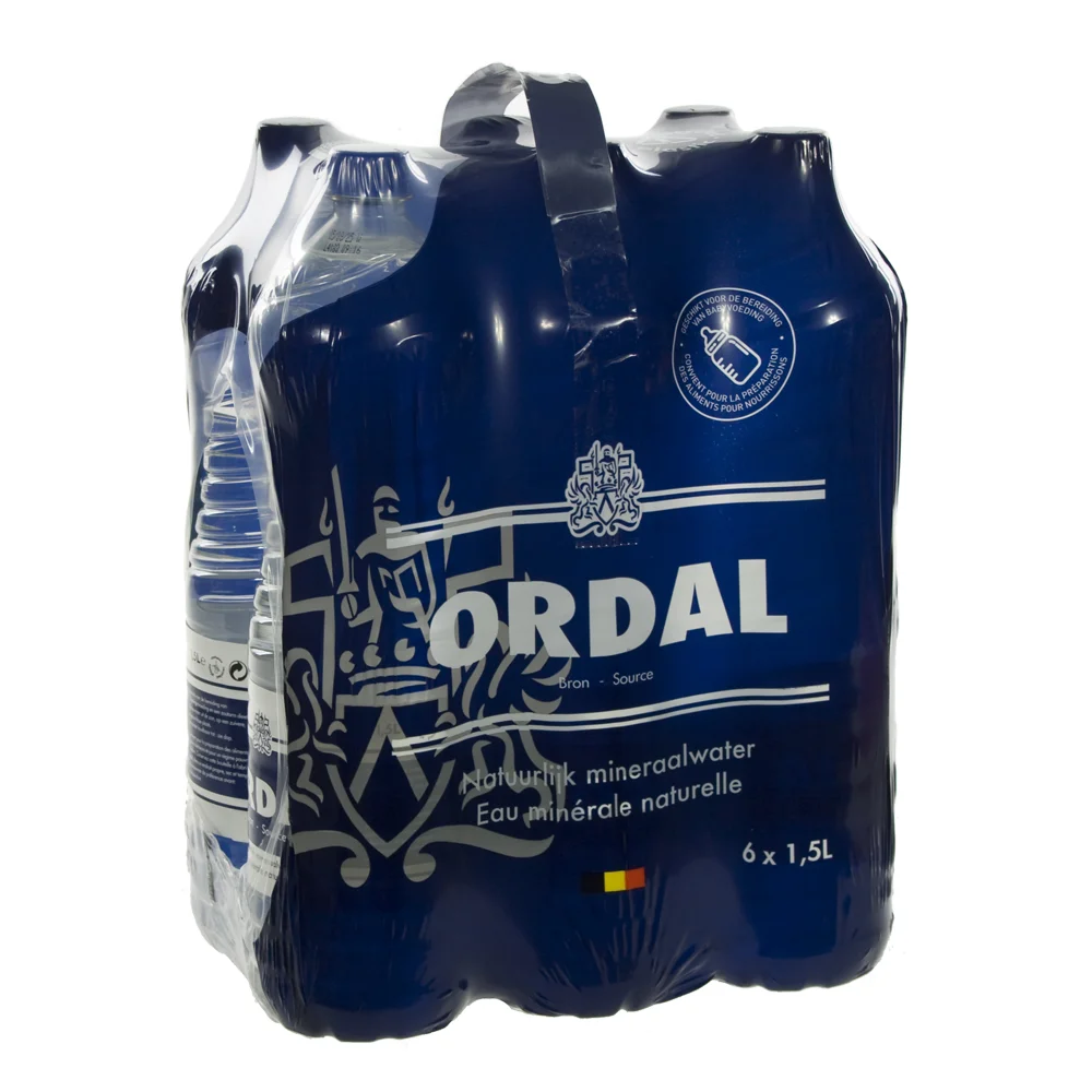 Ordal Water PET  Plat  1,5 liter  Pak  6 st
