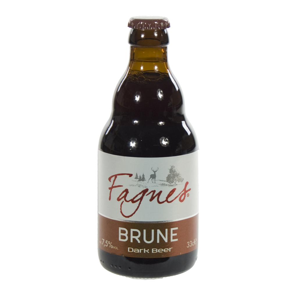 Super Des Fagnes  Bruin  33 cl  Fles