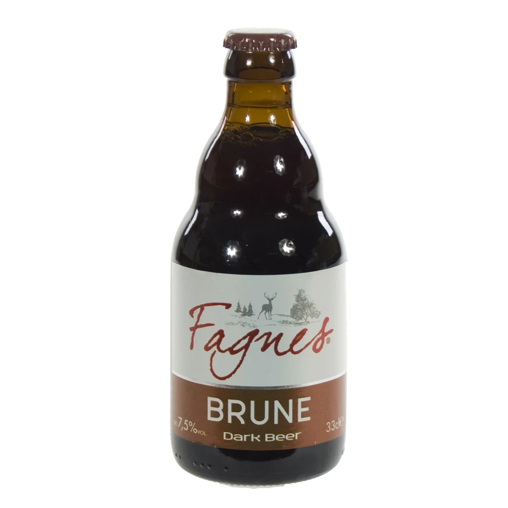 Super Des Fagnes  Bruin  33 cl  Fles