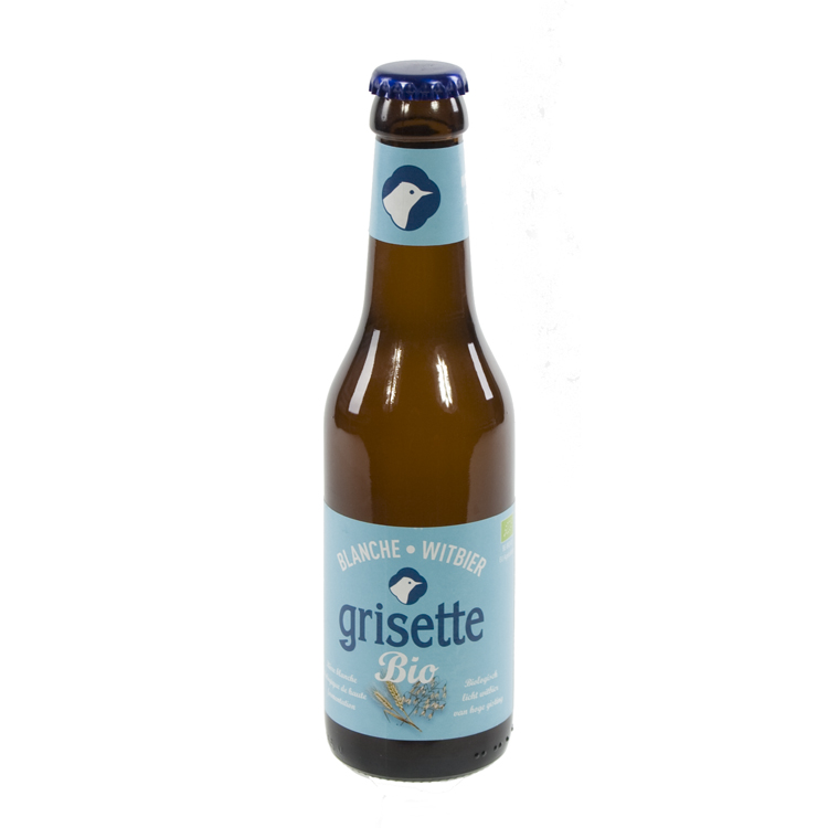 Grisette Blanche bio  Blond  25 cl  Fles