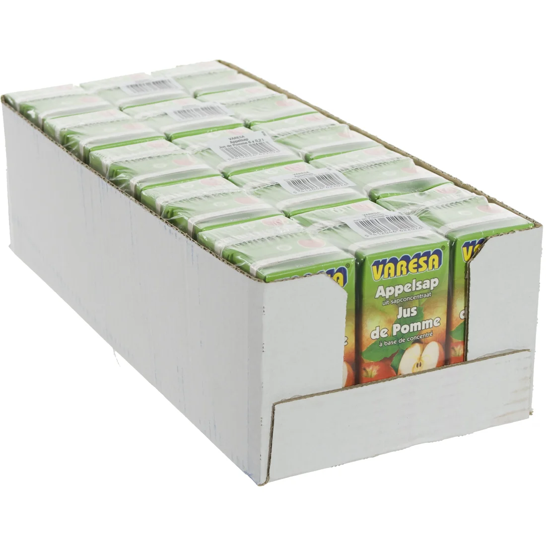 Fruitsap Brik Varesa  Appel  20 cl  pak 5 x 6 stuks