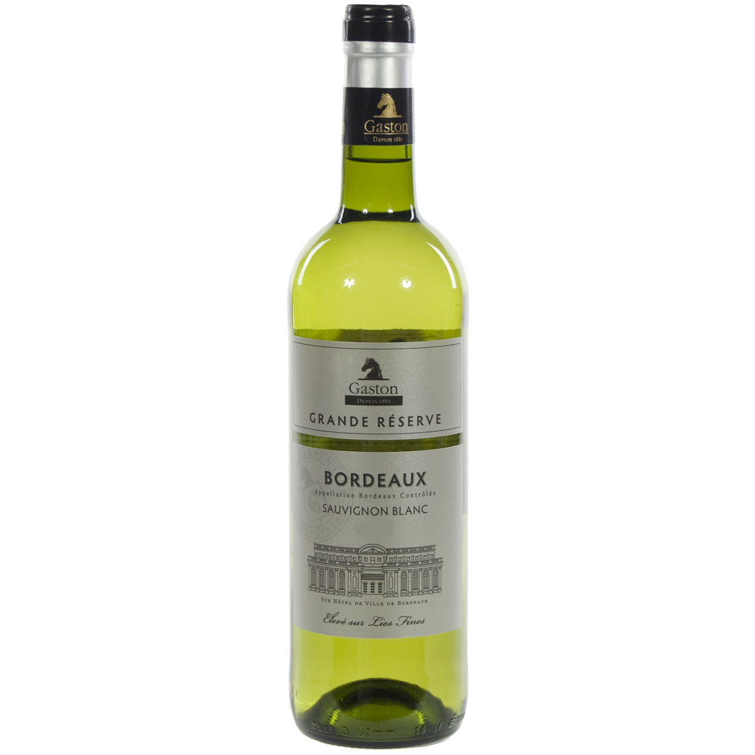 Gaston Bordeaux Gr. Res. Blanc Sauvignon  75 cl  Fles