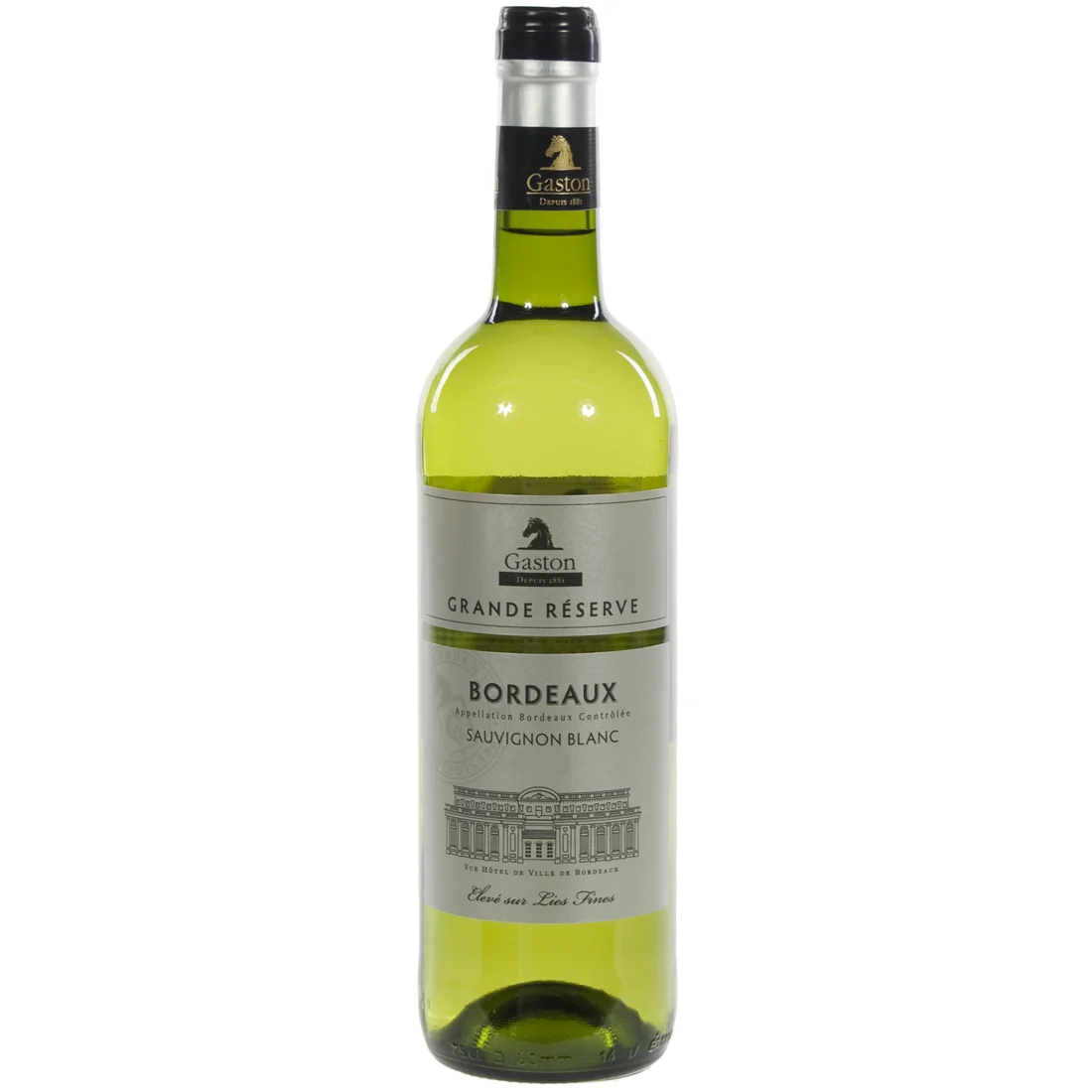 Gaston Bordeaux Gr. Res. Blanc Sauvignon  75 cl  Fles