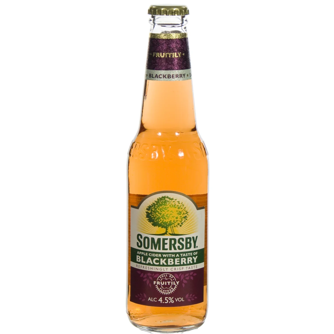 Somersby Apple cider 4.5%  Blackberry  33 cl  Fles