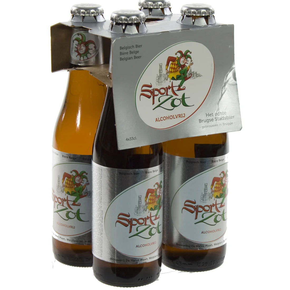 Sportzot Alcocholvrij  33 cl  Clip 4 fl