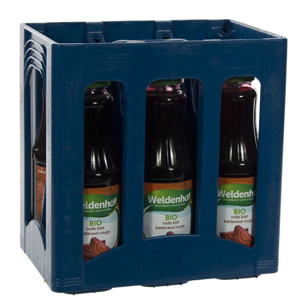 Weldenhof BIO fruitsap  Rode Biet  1 liter  Bak  6 fl