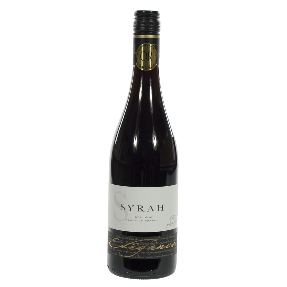 Elegance Syrah  75 cl  Fles