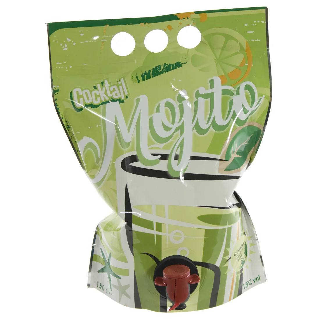 Cocktail Mojito 15%  1,5 liter  Stuk