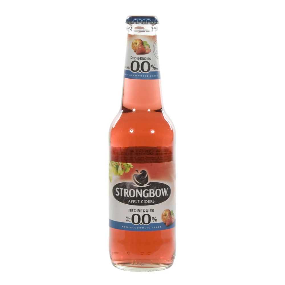 Strongbow Apple Ciders 0%  Red Berries  33 cl  Fles