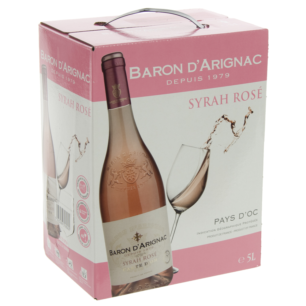 Baron d' Arignac  Rose  5 liter  Vat