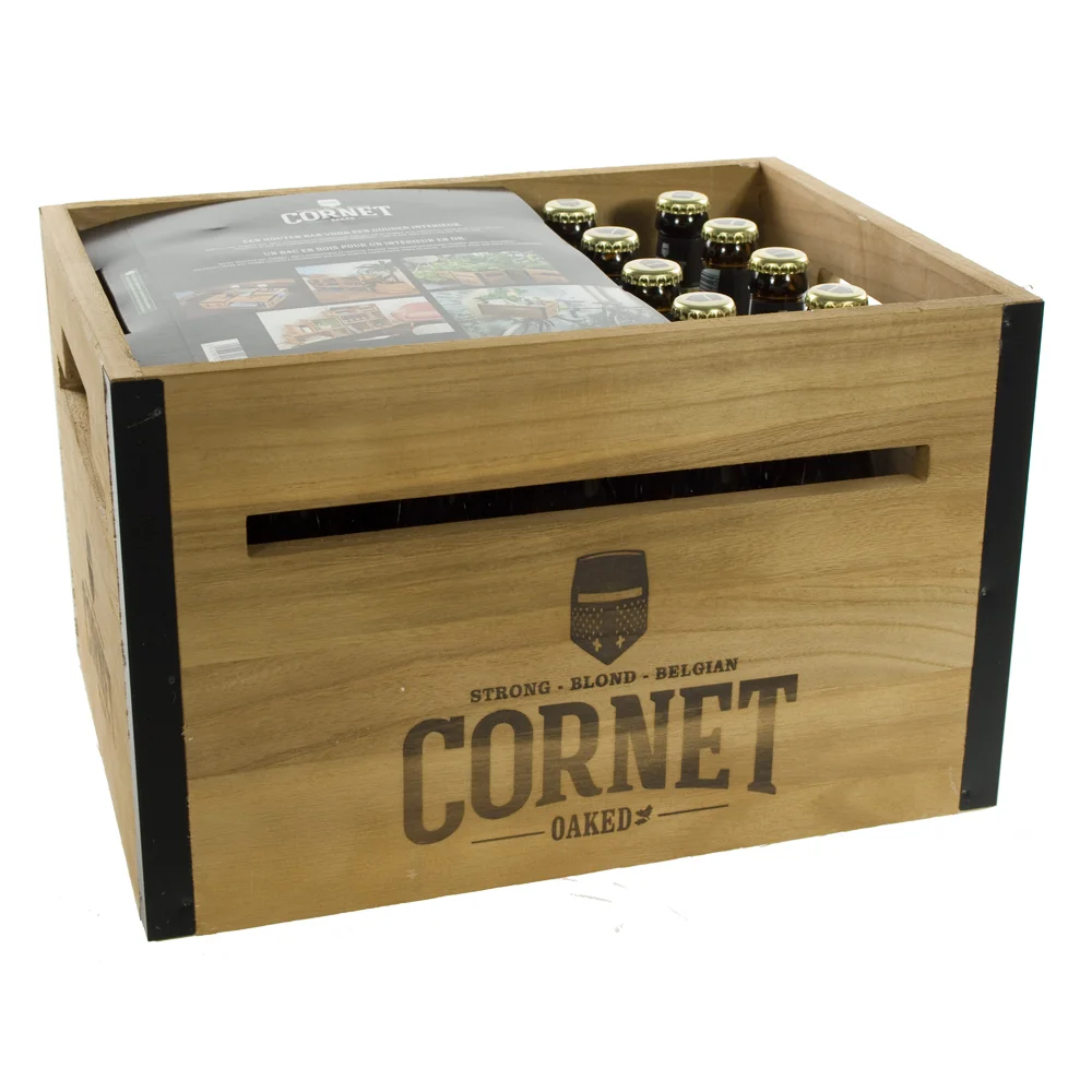 Cornet Houten krat  33 cl  20 Flessen