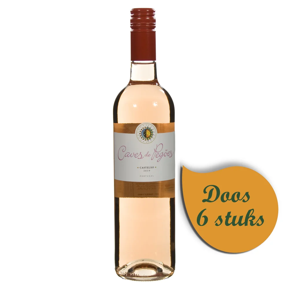 Caves De Pegoes  Rose  75 cl  Doos  6 st