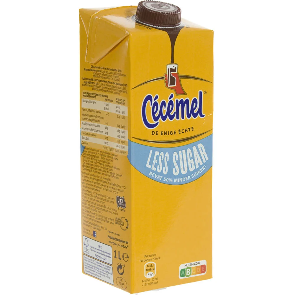 Cecemel Less Sugar  1 liter  Stuk