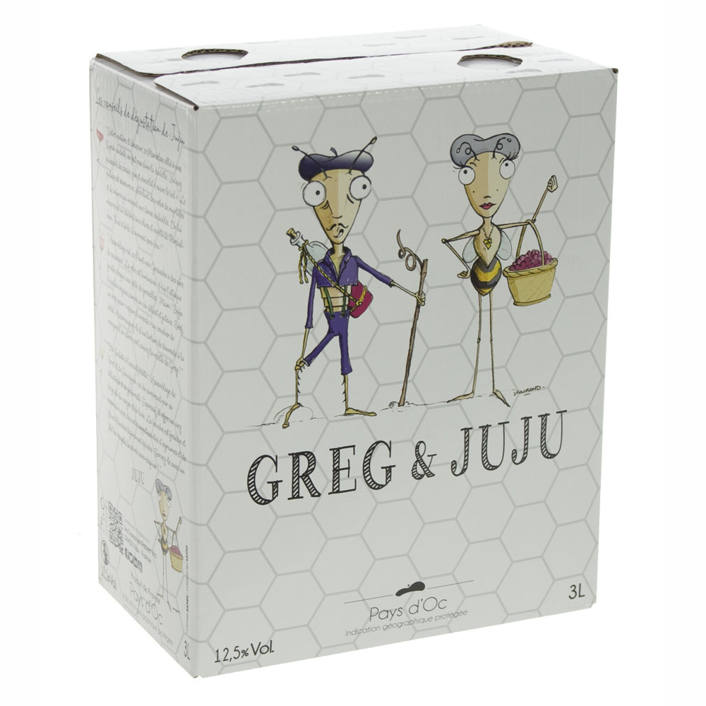 Greg & Juju  Rose  3 liter