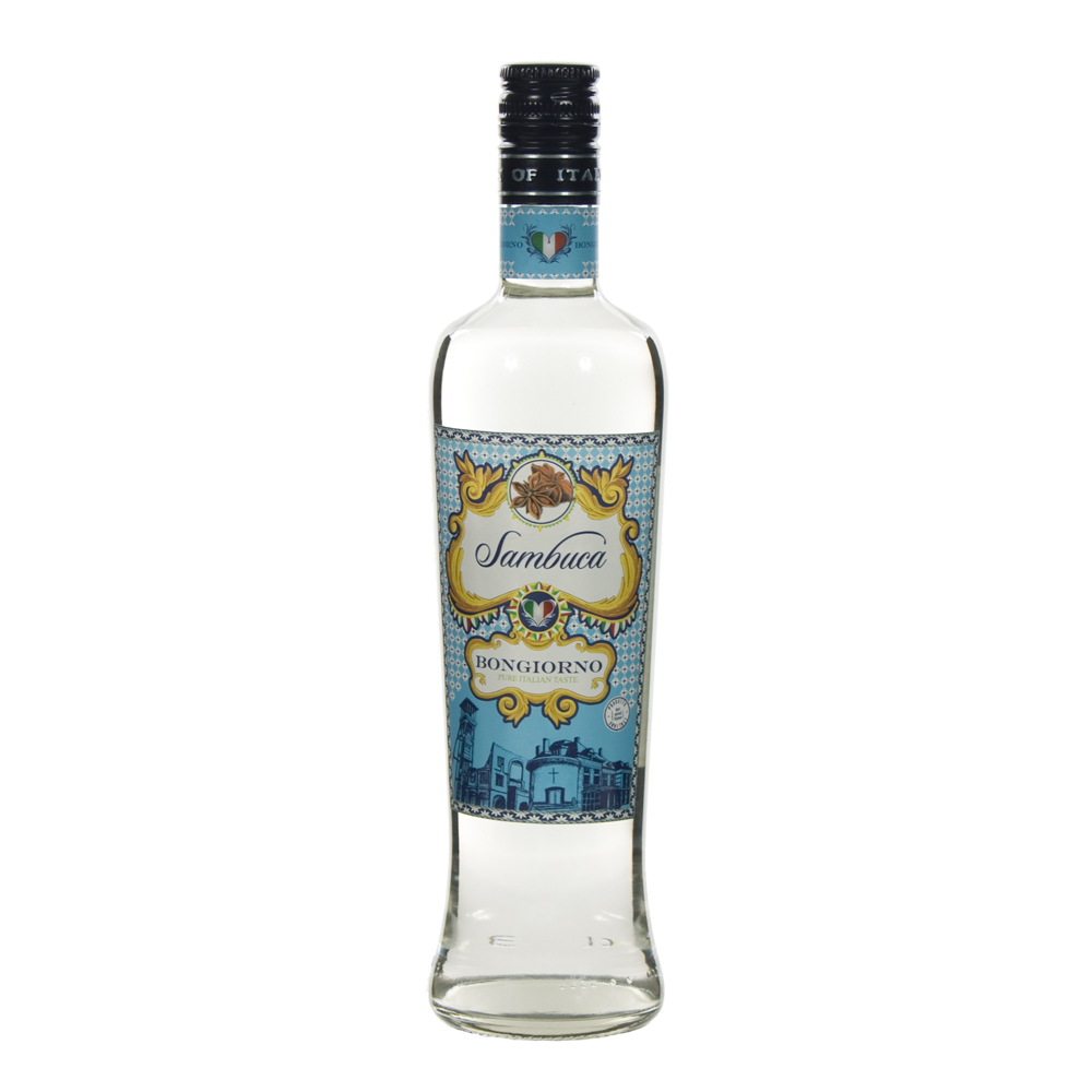Sambucca Di Bongiorno 38%  70 cl  Fles