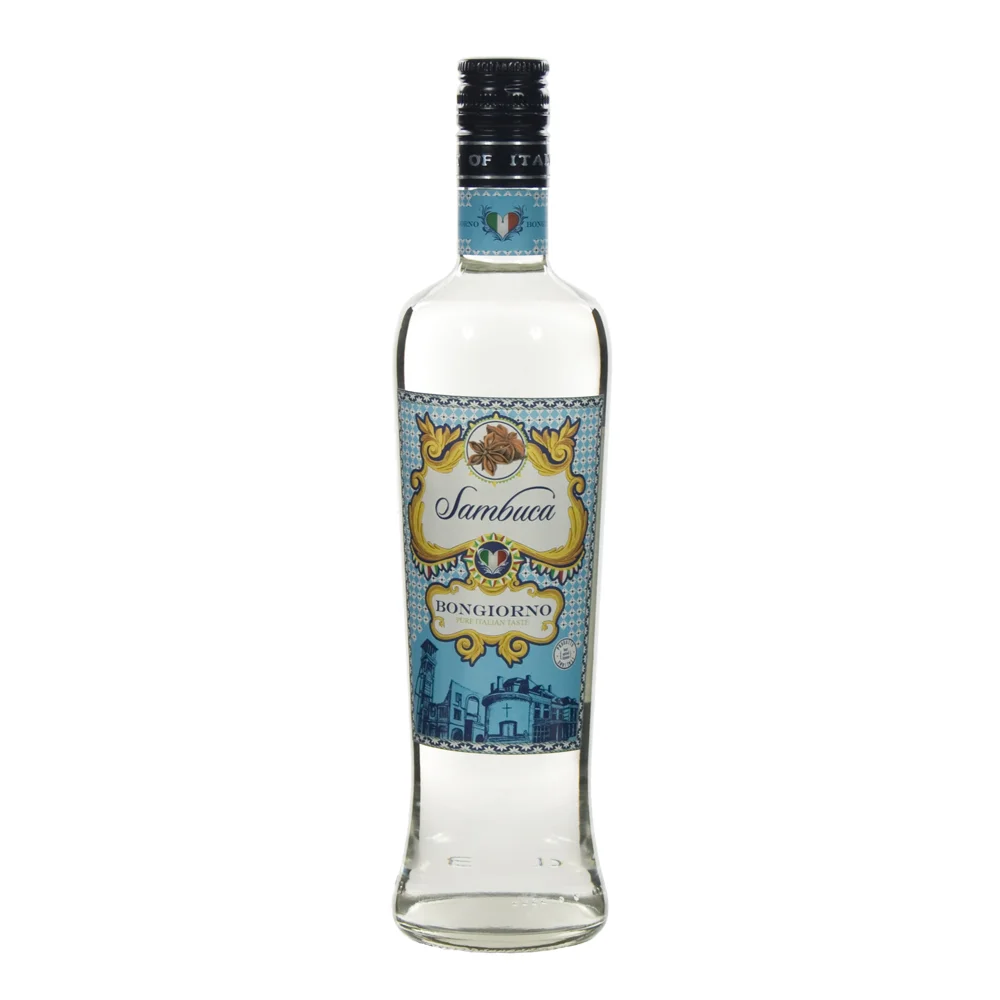 Sambucca Di Bongiorno 38%  70 cl  Fles