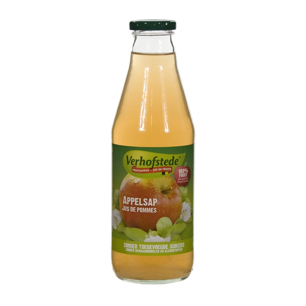 Verhofstede Fruitsap  Appel  70 cl  Fles