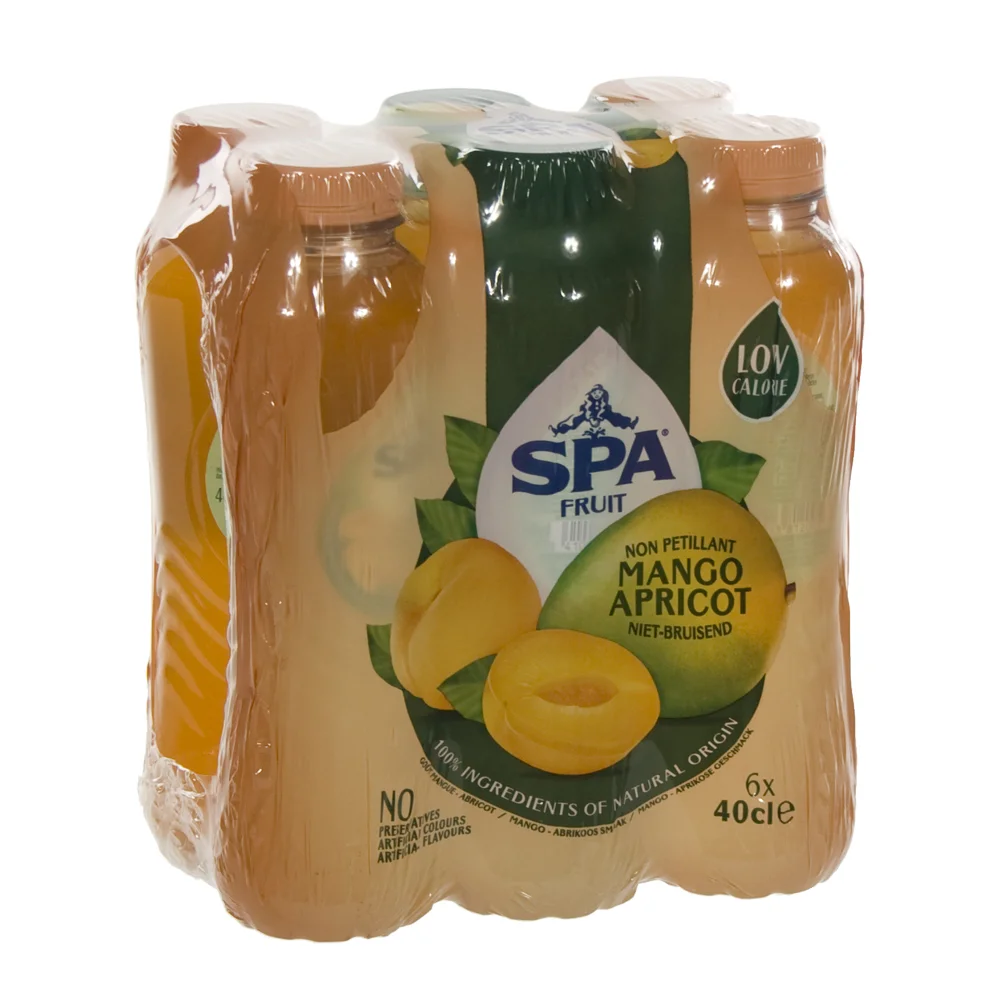 Spa Duo Pet  Mango-Apricot  40 cl  Pak  6 st