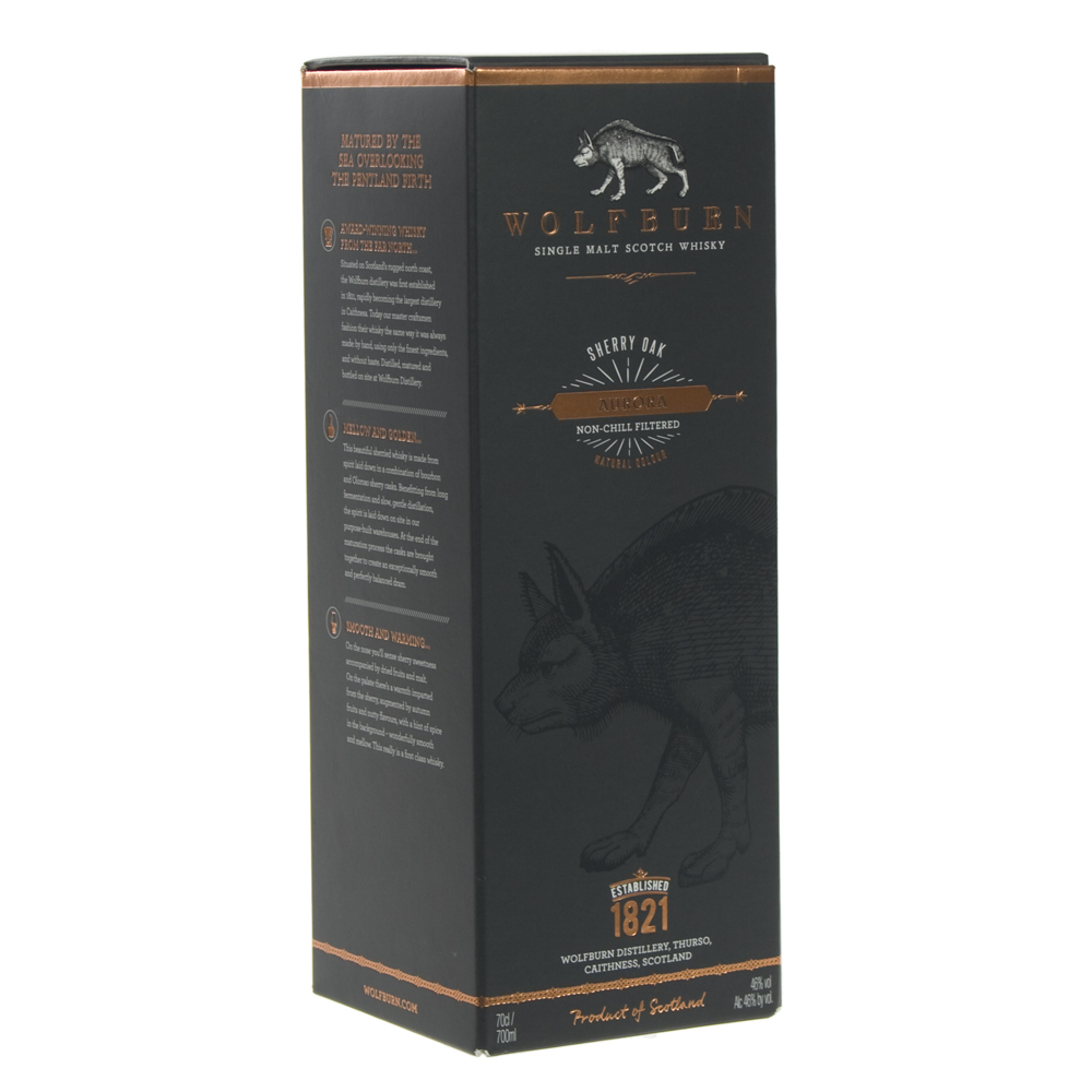 Wolfburn Aurora Sherry 46%