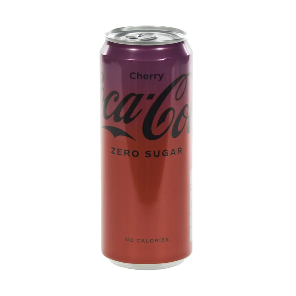Coca Cola  Zero Cherry  33 cl  Blik
