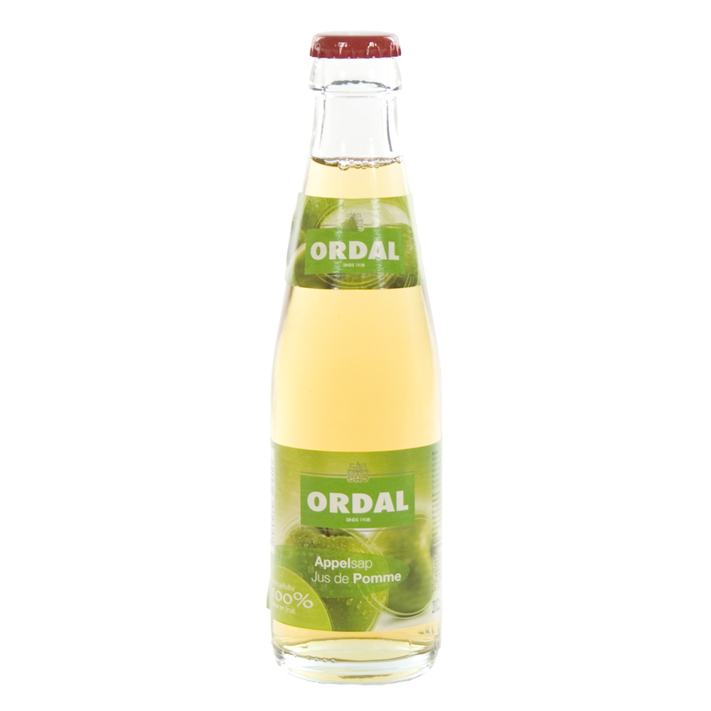 Ordal fruitsap  Appel  20 cl  Fles