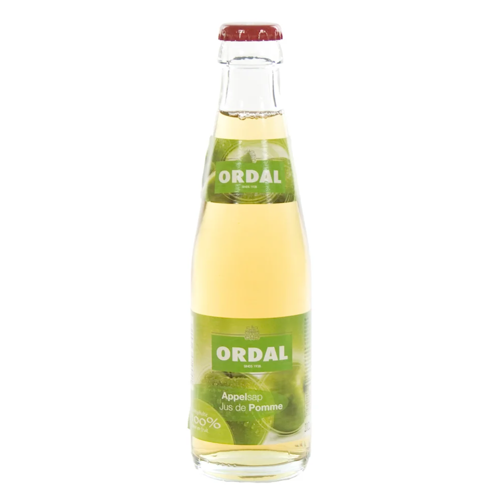Ordal fruitsap  Appel  20 cl  Fles