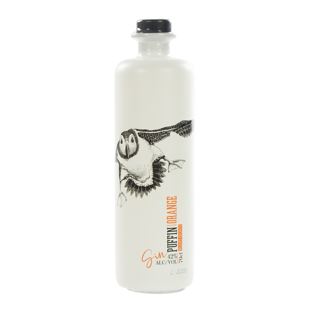 Puffin Orange Gin 42%  70 cl