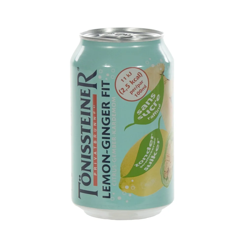 Tonissteiner BLIK  Lemon Ginger  33 cl  Blik