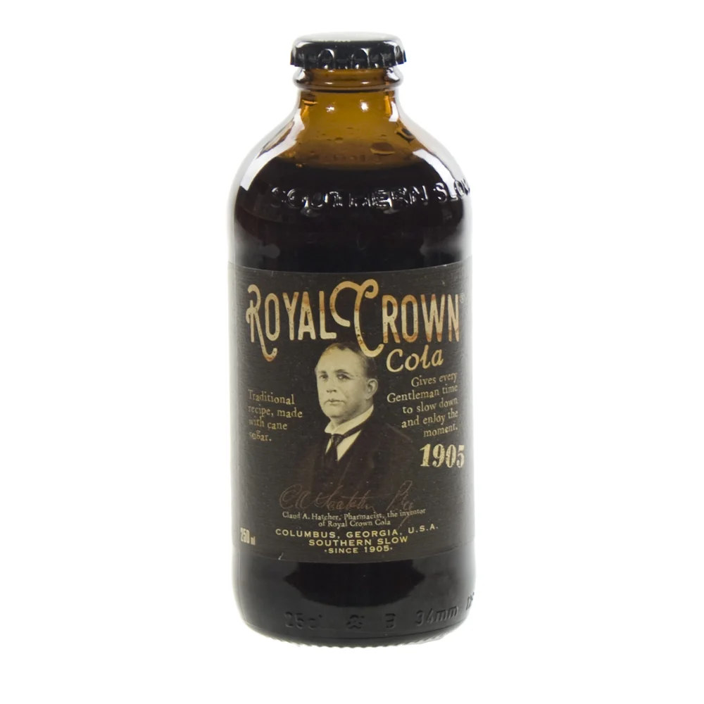 Royal Crown cola classic  25 cl  Fles