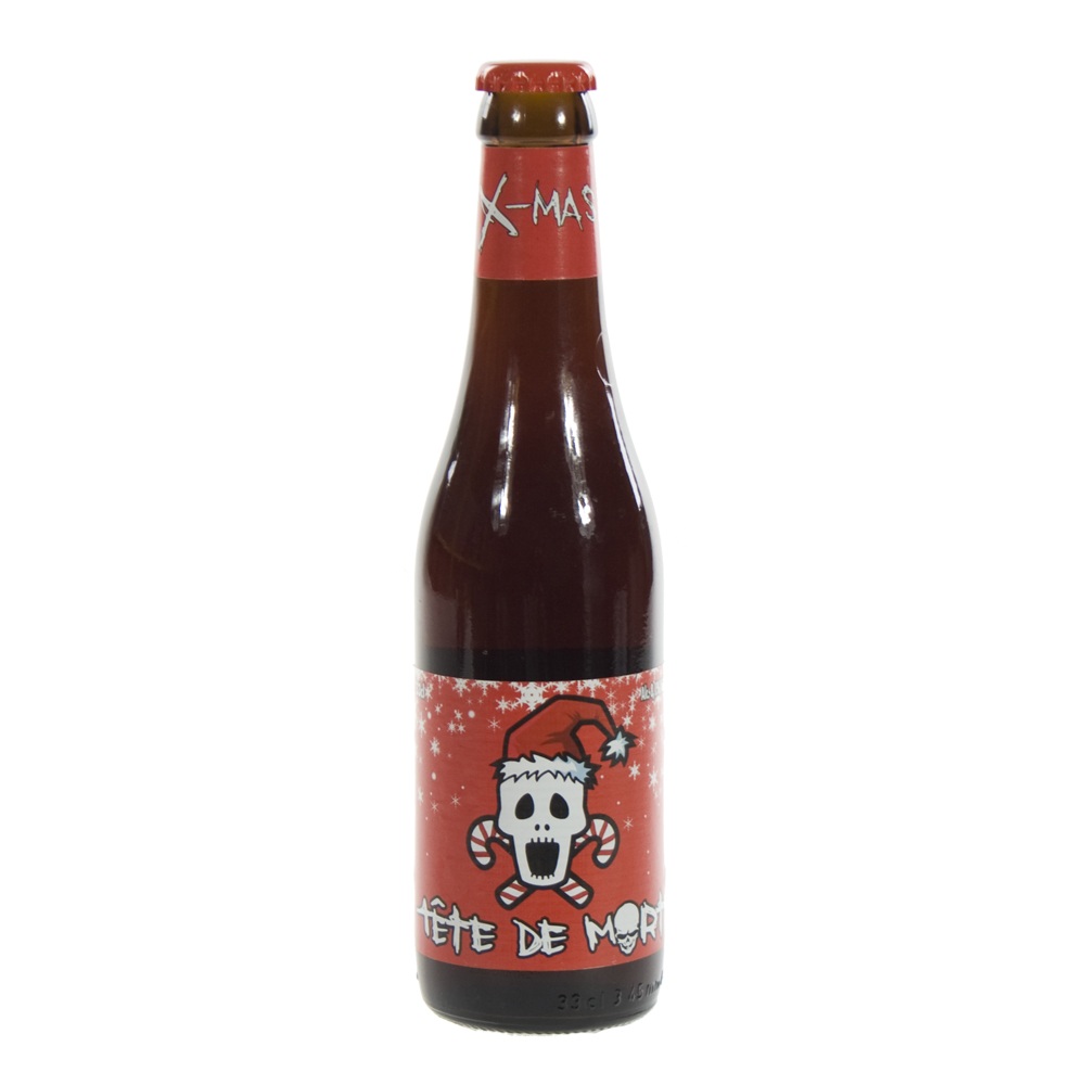 Tete de mort christmas  33 cl  Fles