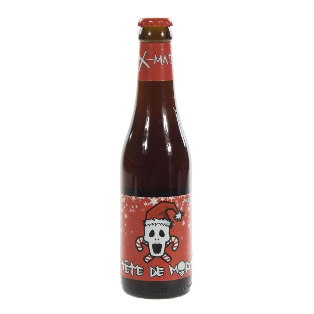 Tete de mort christmas  33 cl  Fles