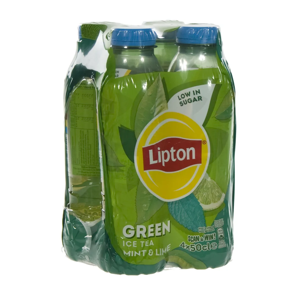 Lipton PET  Green Lime Mint  50 cl  Pak  4 st