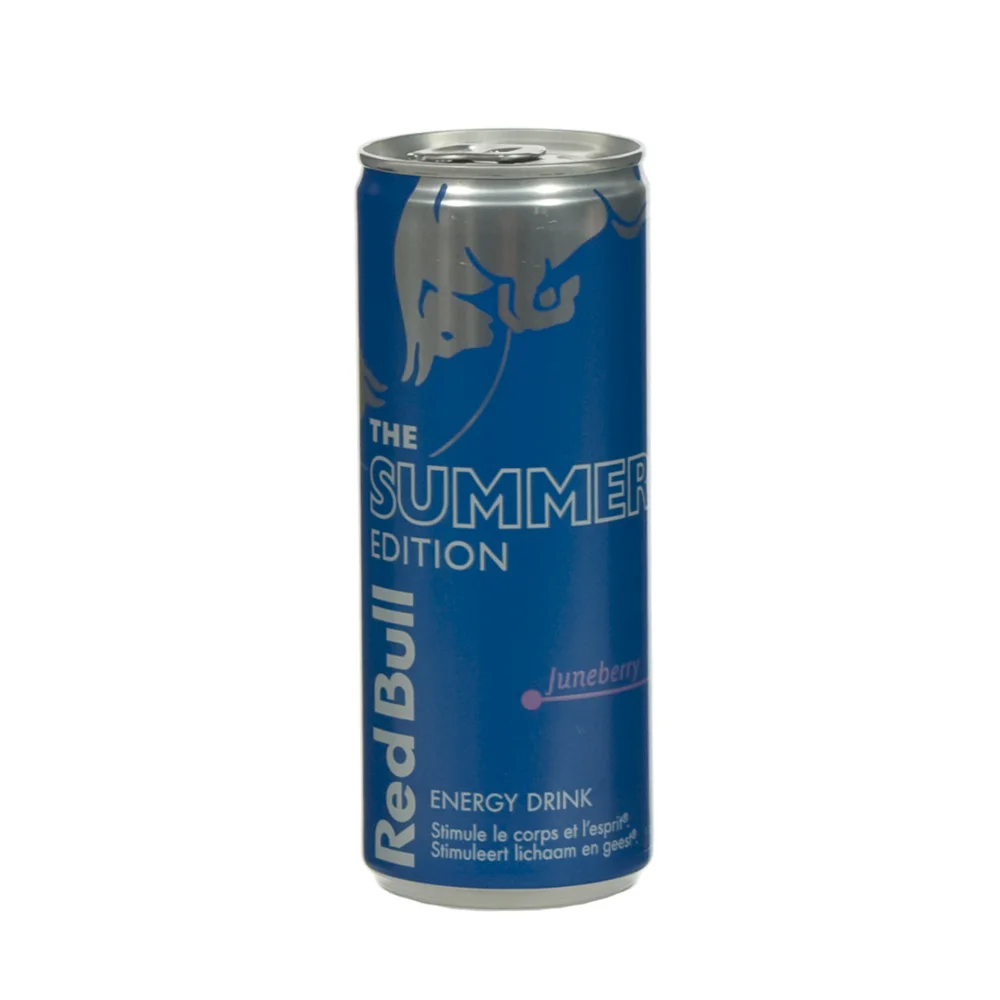 Red bull summer juneberry  25 cl  Blik