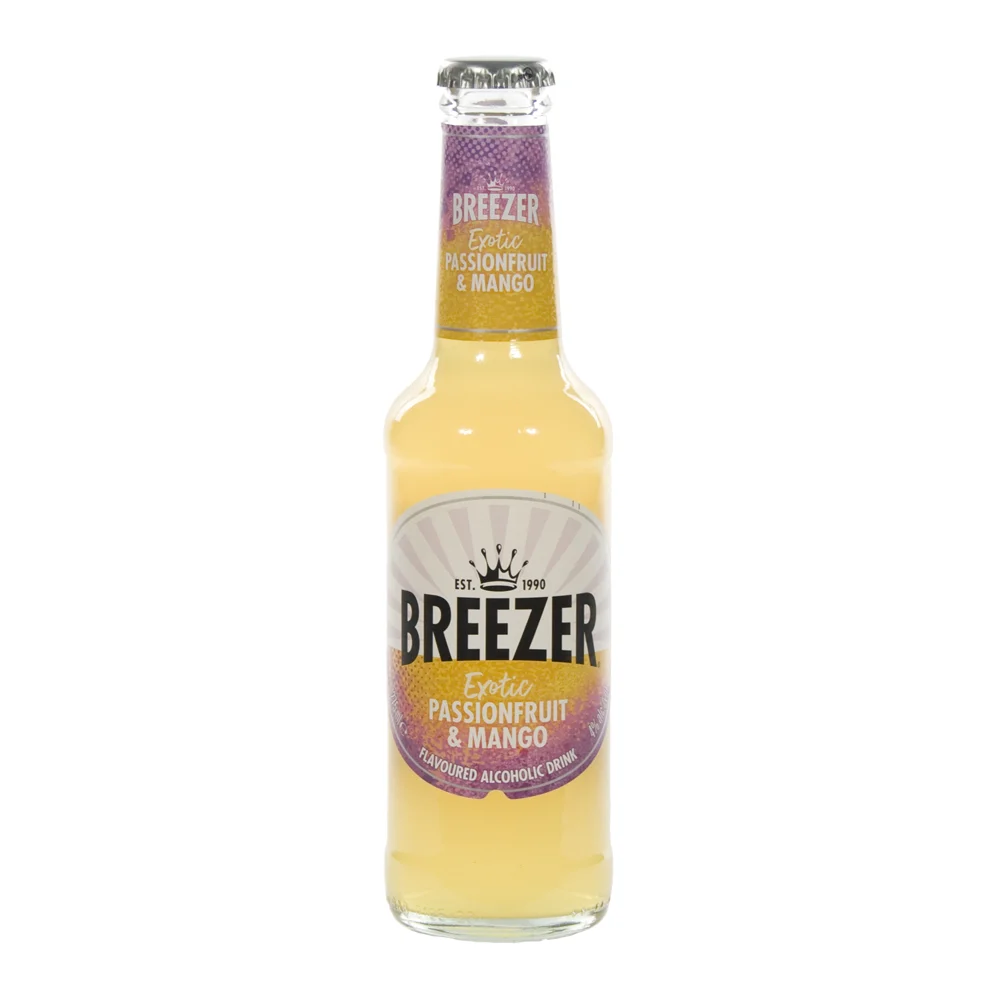 Bacardi Breezer  Mango-passievrucht  27,5 cl  Fles