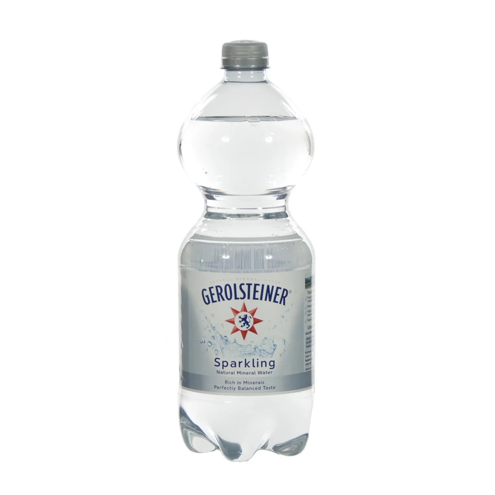 Gerolsteiner PET  Bruis  1 liter  Fles