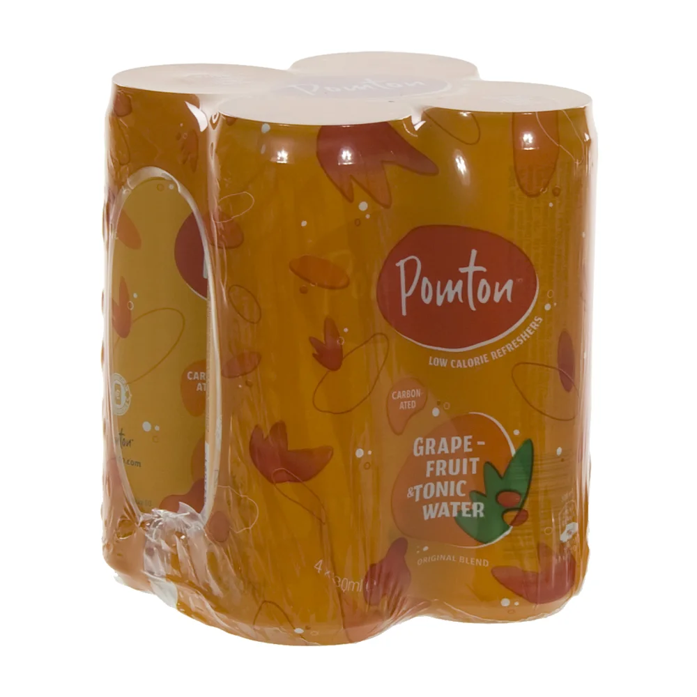 Pomton  33 cl  Blik 4 pak