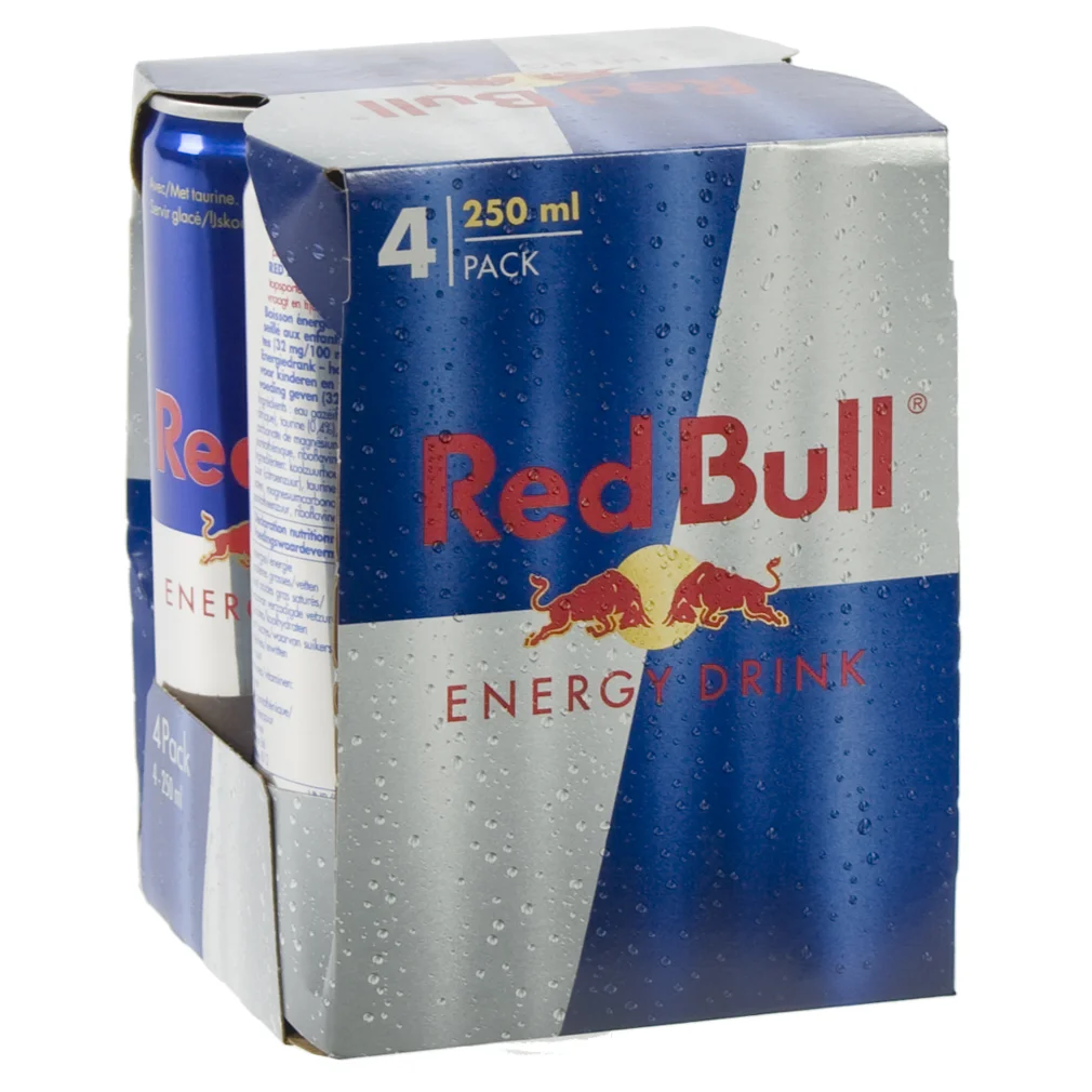 Red Bull  Regular  25 cl  Pak  4 st