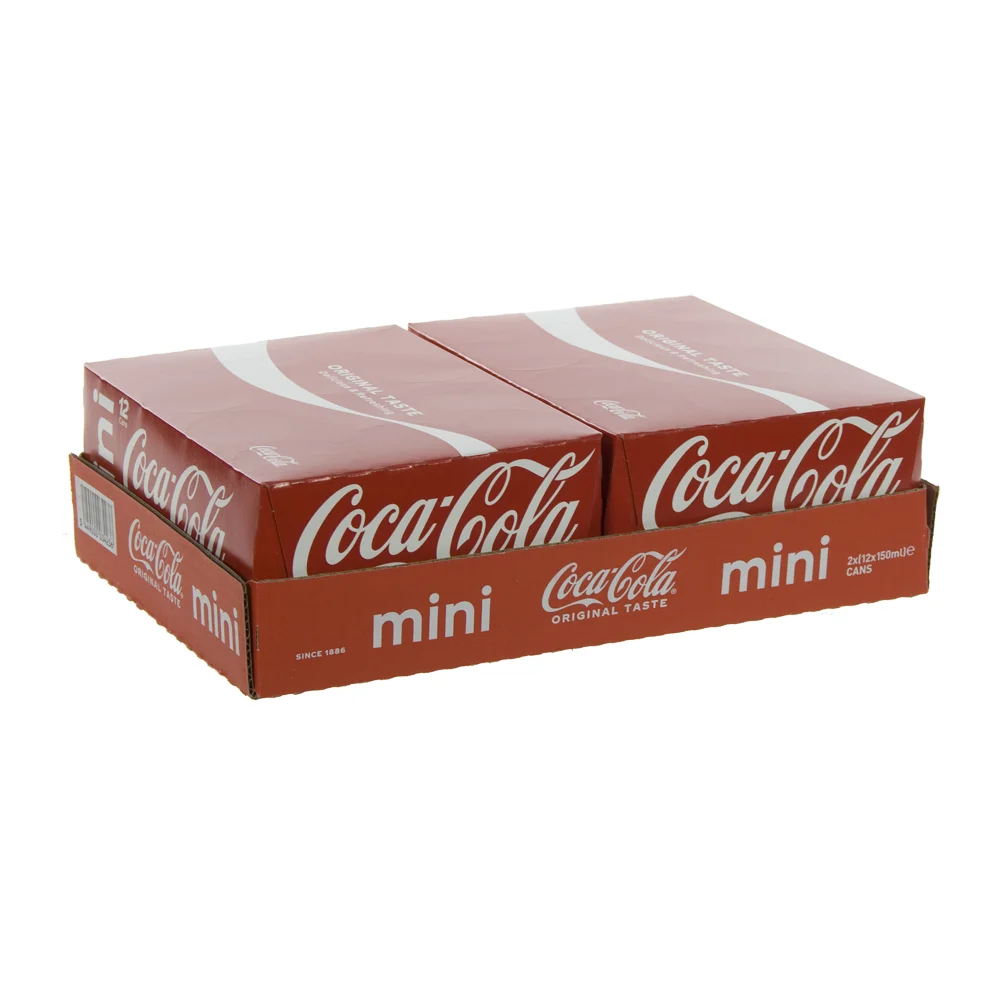 Coca Cola  Regular  15 cl  Blik 24 pak