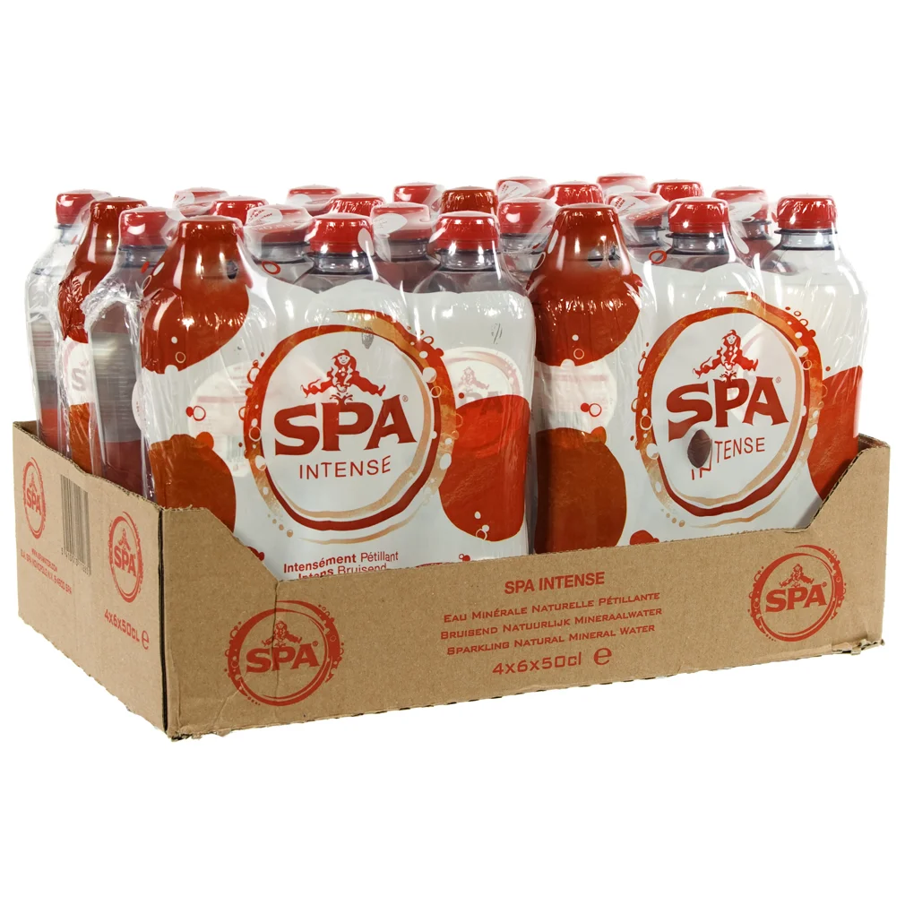Spa PET  Bruis  50 cl  Pak 24 st