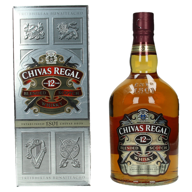 Chivas Regal 40%  70 cl