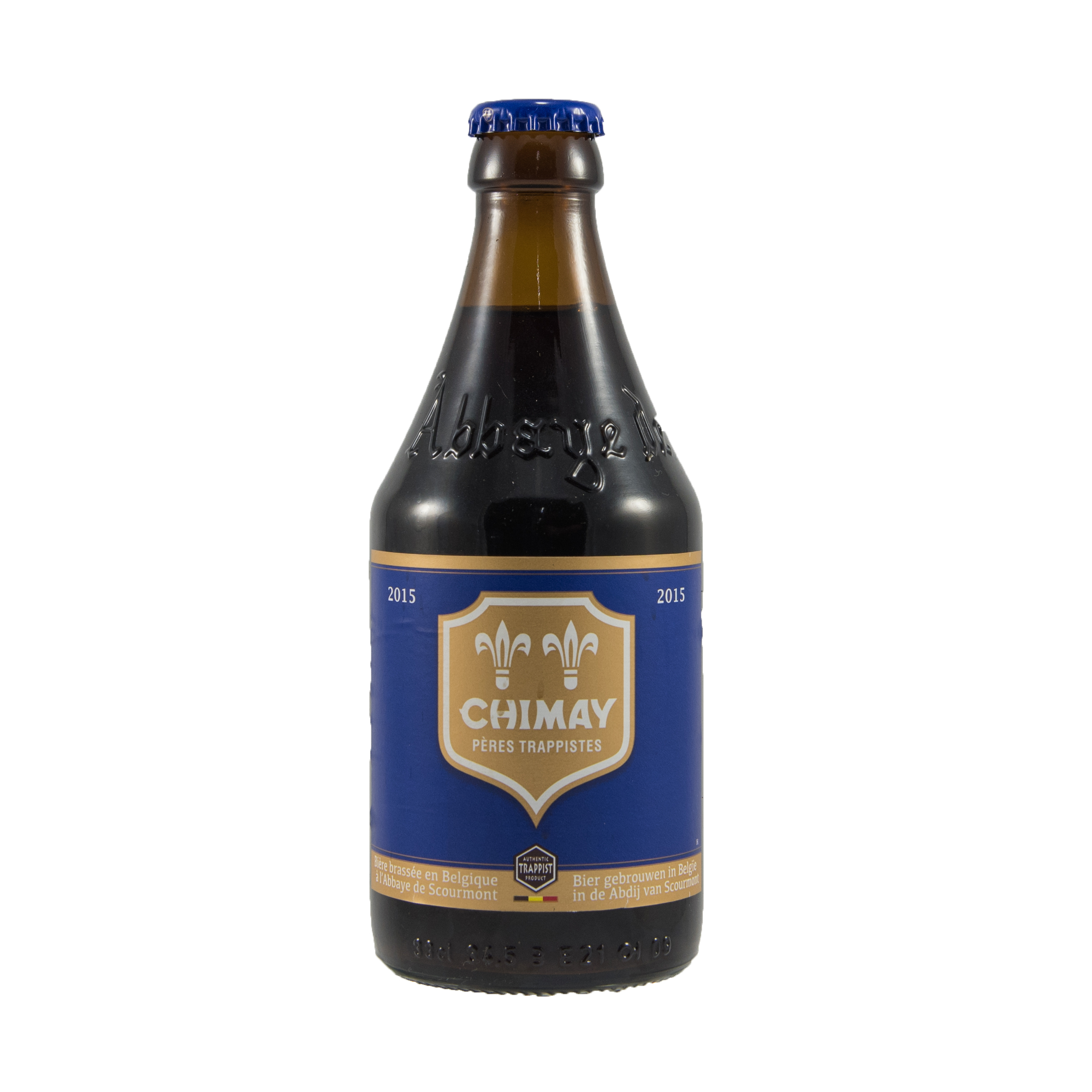 Chimay  Bruin  33 cl  Fles  Blauw