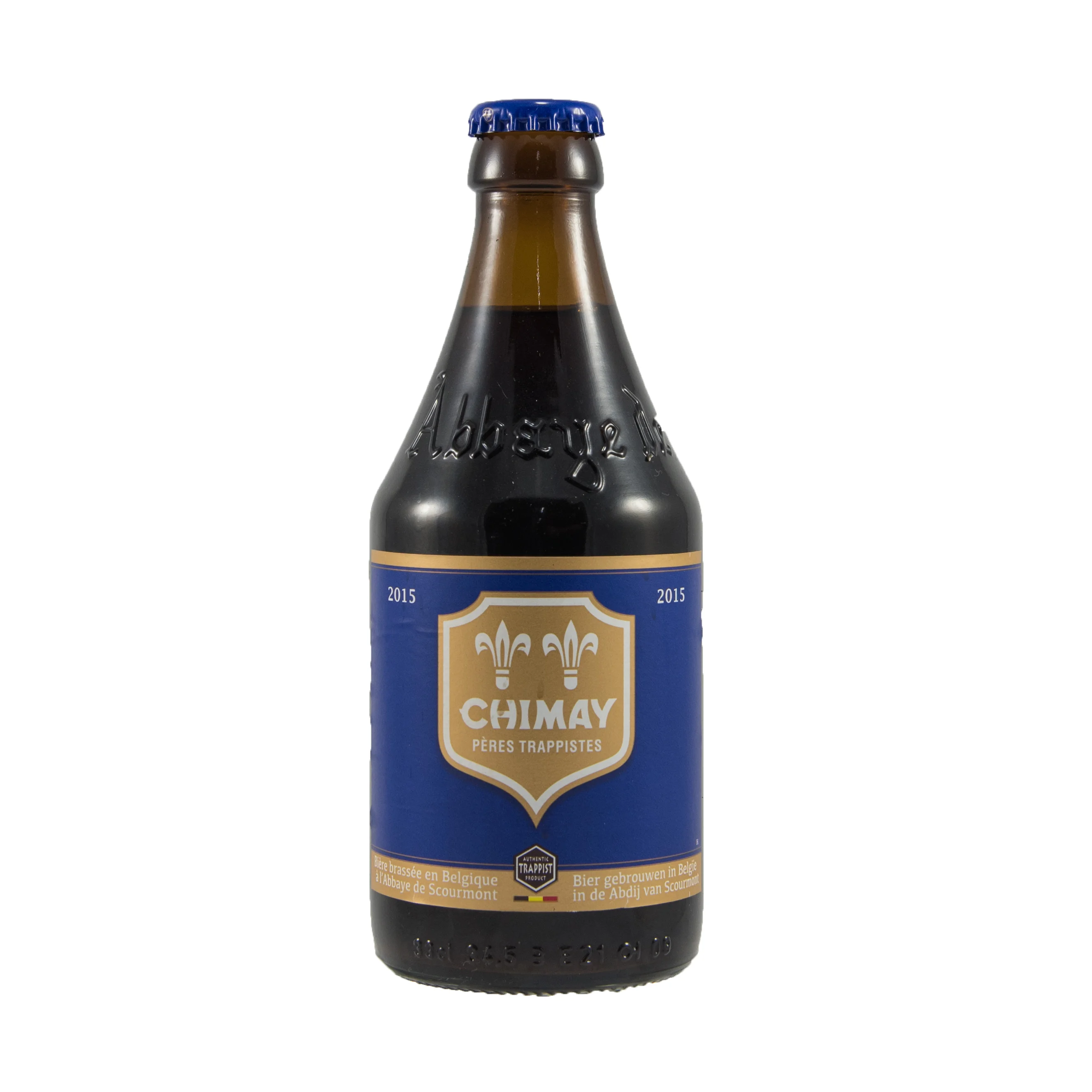 Chimay  Bruin  33 cl  Fles  Blauw