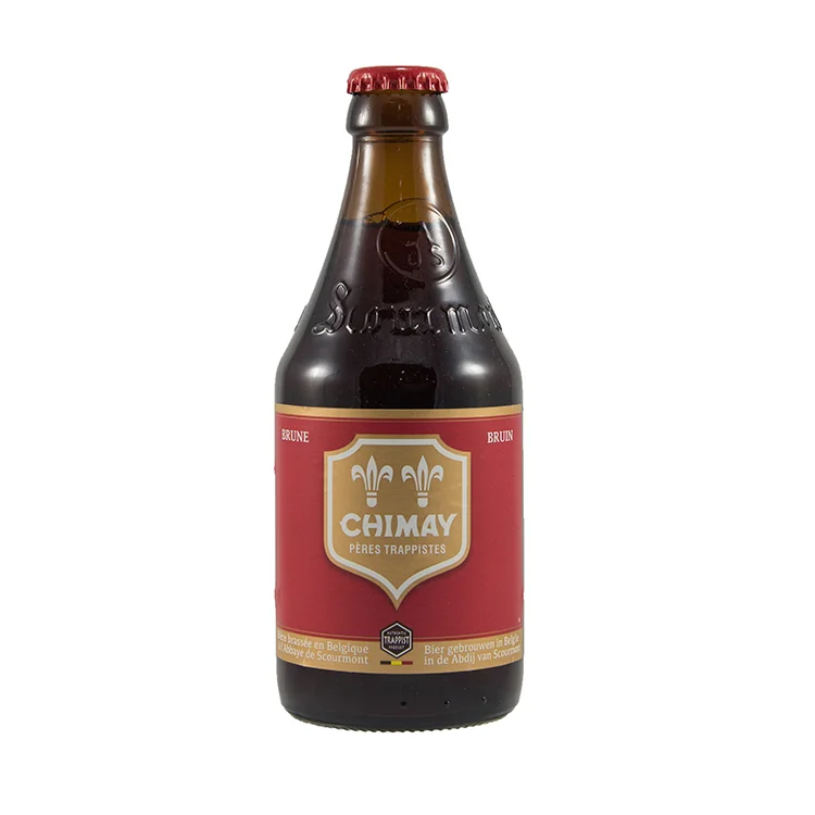 Chimay  Bruin  33 cl  Fles  Rood